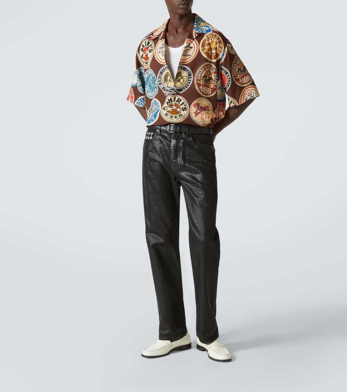 Amiri Coasters bowling shirt