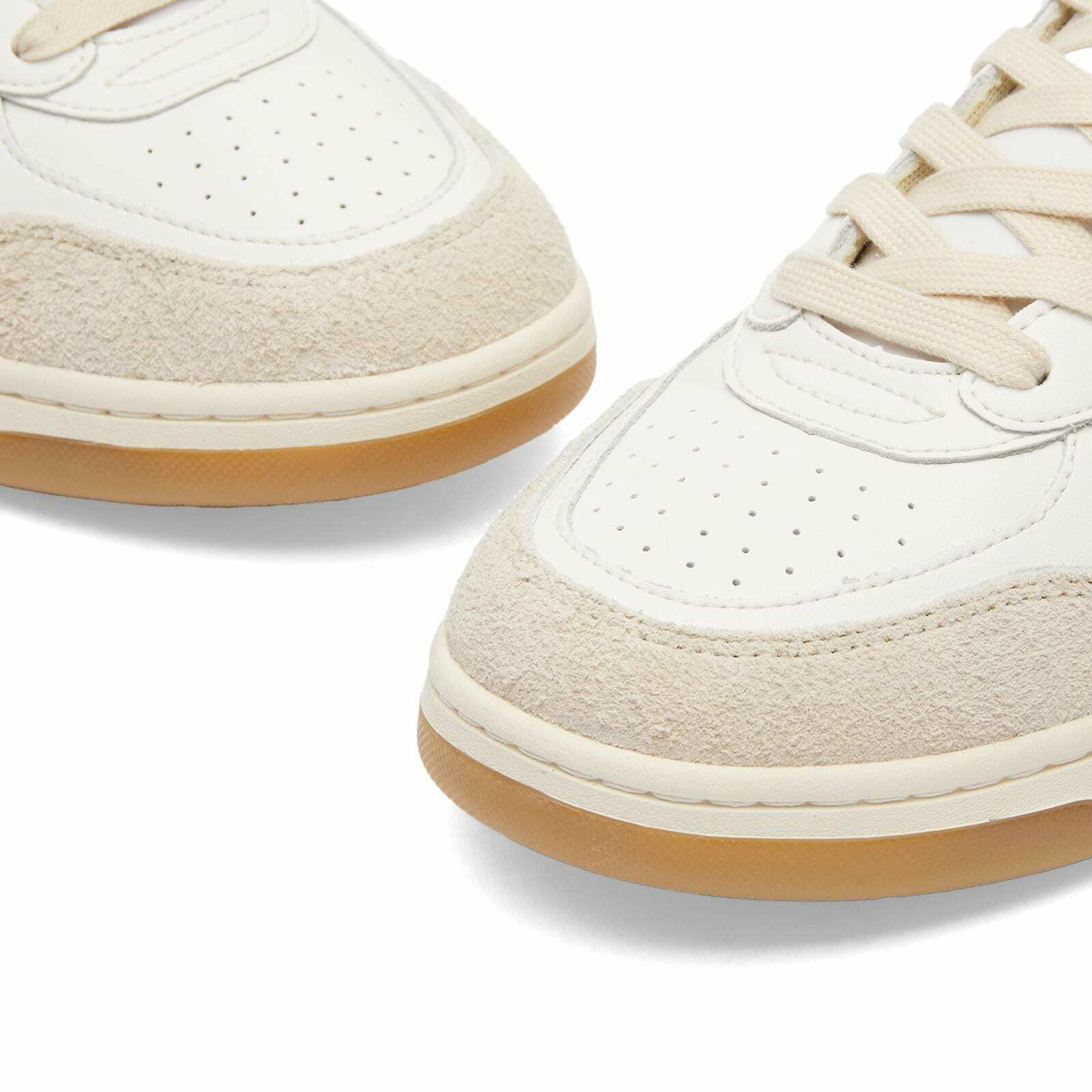 Stepney Workers Club Men's Pro Cup 01 S-Strike Leather Sneaker in Spring White