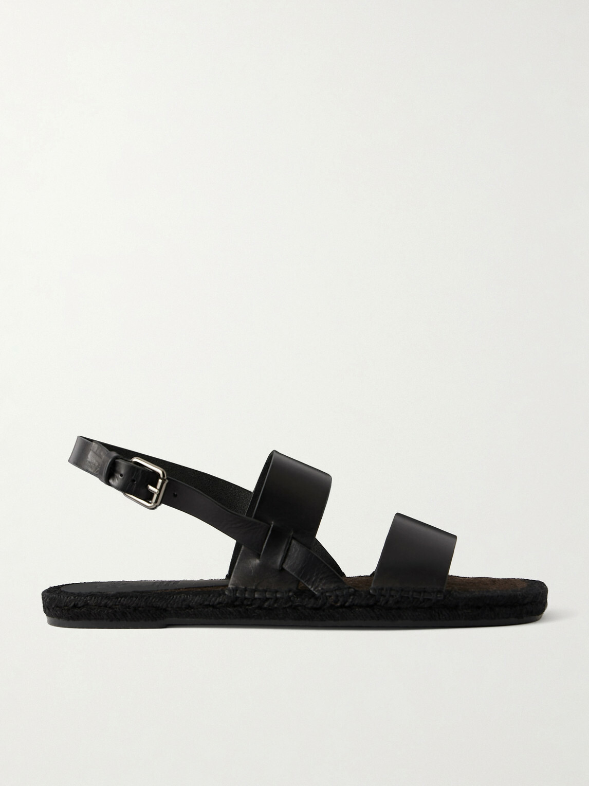 Castañer - Ken Leather Sandals - Black