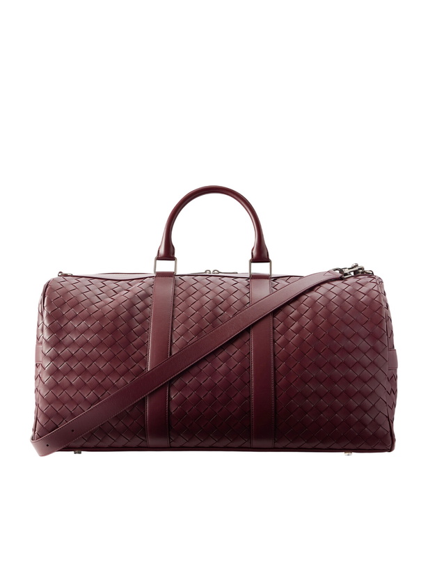 Photo: Bottega Veneta - Intrecciato Leather Duffle Bag