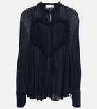 Victoria Beckham Cupro blouse