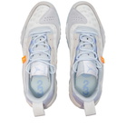 Air Jordan Men's Delta 2 Sneakers in White/Orange/Aura