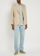 Paul Smith Wool and Silk-blend Blazer Beige