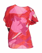 Manila Grace Womens Top in Red