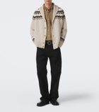 Arch4 Mr Frostvale Fair Isle cashmere cardigan