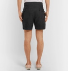 Chimala - Washed-Cotton Drawstring Shorts - Men - Black
