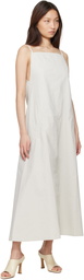 Studio Nicholson Beige Chrono Maxi Dress