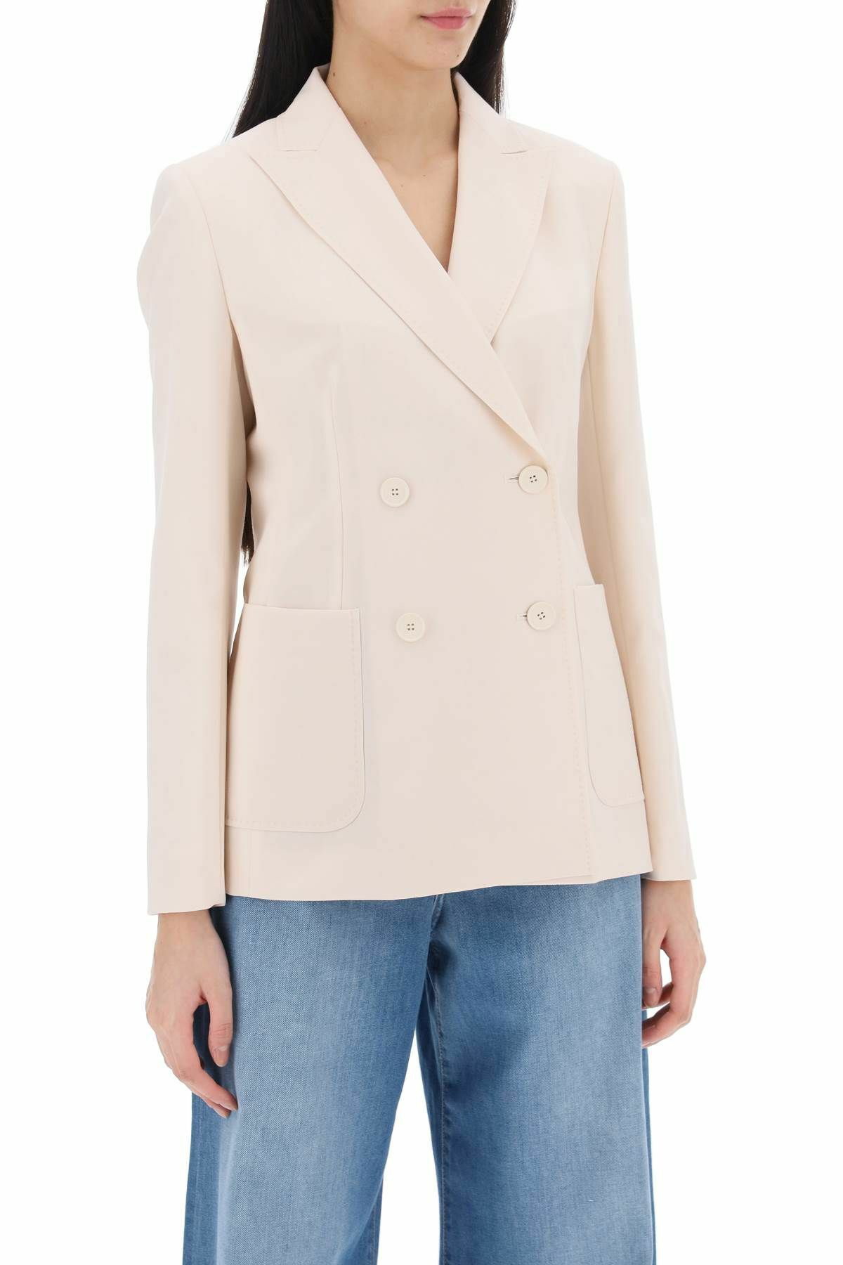 WEEKEND MAX MARA 'nervoso' double-breasted jacket in light