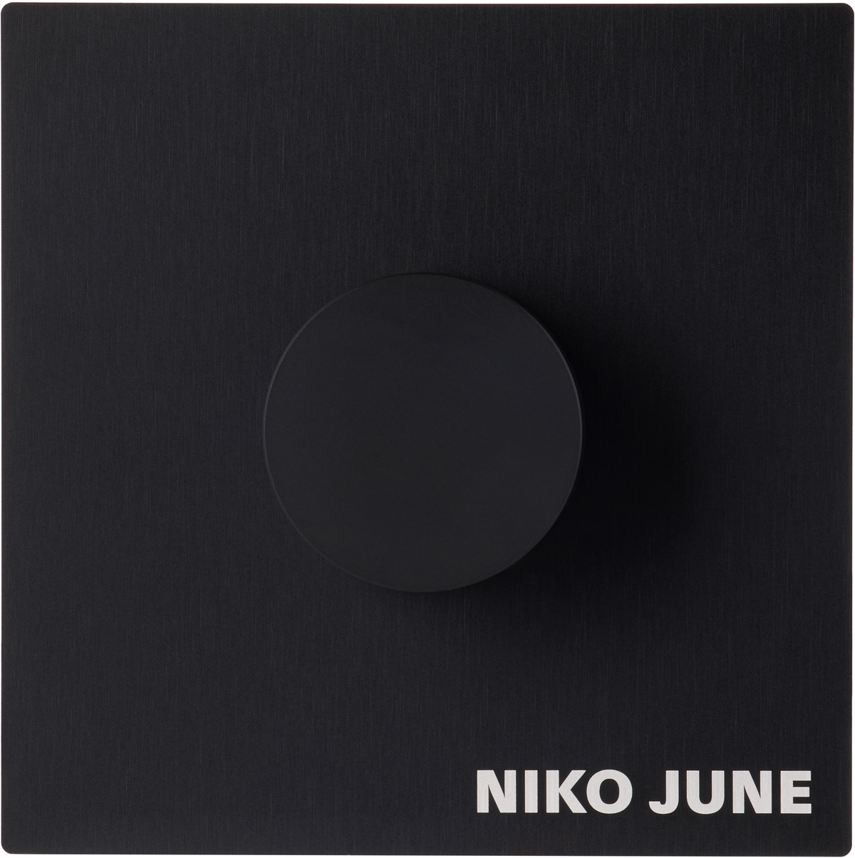 NIKO JUNE Black P-L 05 Tealight Candle Holder