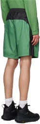 The North Face Green & Black Hydrenaline 2000 Shorts