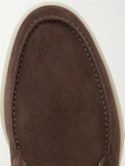 Loro Piana - Open Walk Suede Boots - Brown
