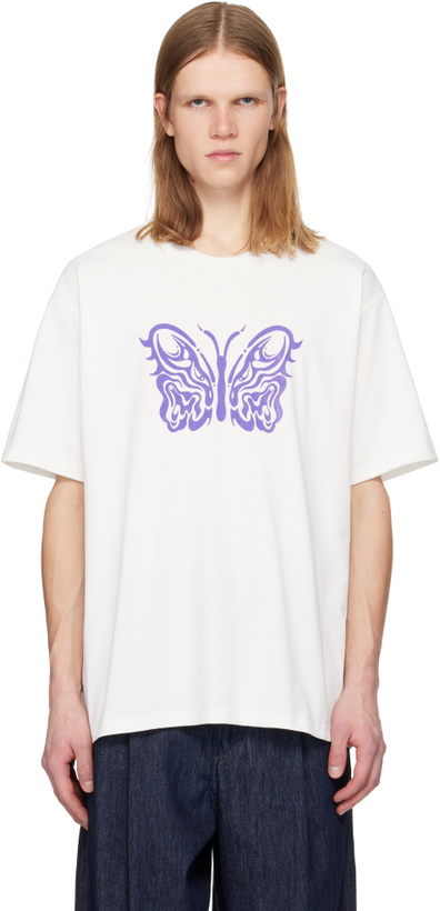 Photo: NEEDLES Off-White Kae Tanaka Edition S/S Crew Neck T-shirt