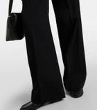 Fforme Maud cotton and linen wide-leg pants