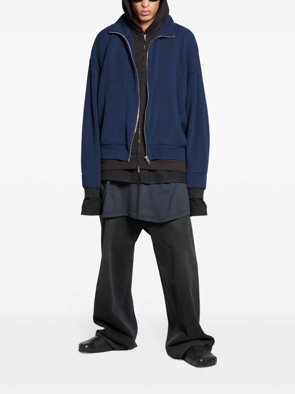Balenciaga One Like Two Likes Hoodie BALENCIAGA Parka/XS/Cotton