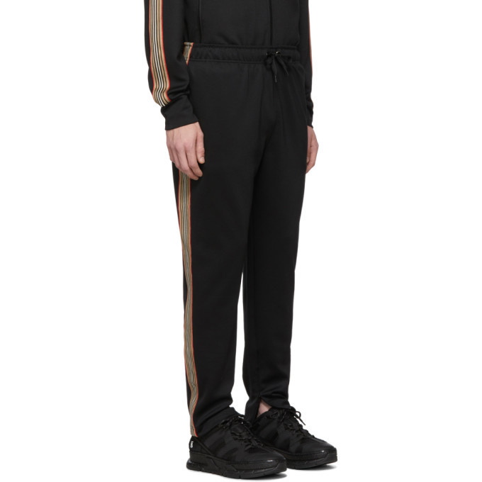 Burberry Black Cotton Lounge Pants