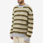 Marni Men's Mohair Crew Neck Sweat in Multi