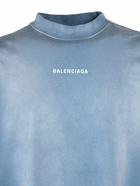 BALENCIAGA - Embroidered Cotton Jersey T-shirt