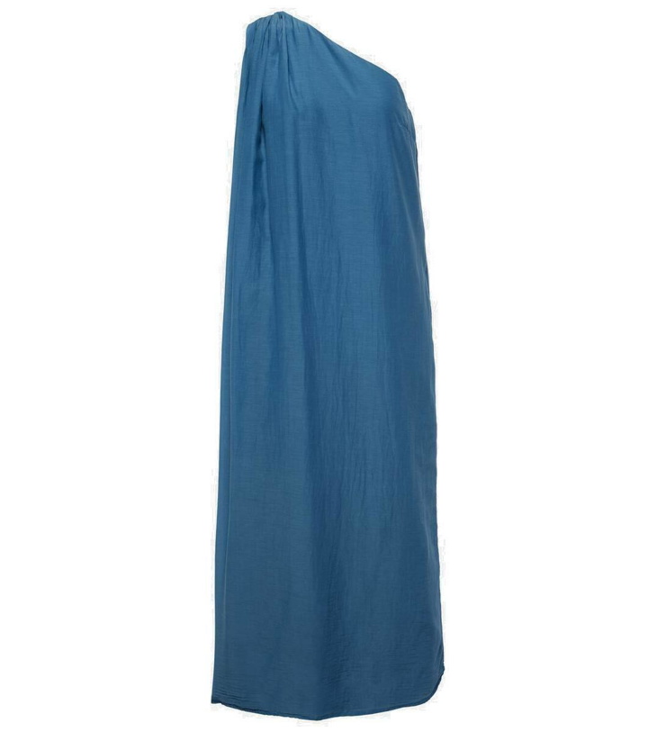 Photo: Velvet Diana one-shoulder cotton and silk maxi dress