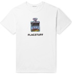 Flagstuff - Printed Cotton-Jersey T-Shirt - Men - White