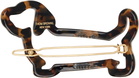Thom Browne Brown Acetate Hector Hair Clip