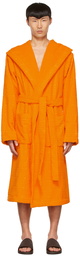 Bottega Veneta Orange Cotton Robe