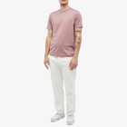 Sunspel Men's Classic Crew Neck T-Shirt in Vintage Pink