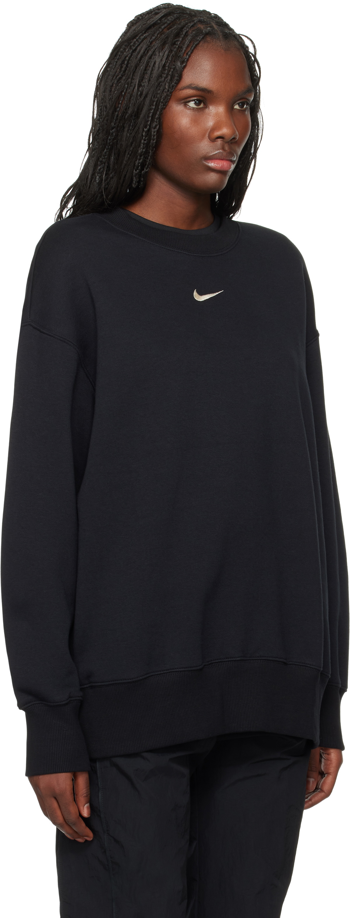 Nike Black Sportswear Phoenix Fleece Sweatshirt