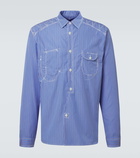 Junya Watanabe Bengal stripe cotton shirt