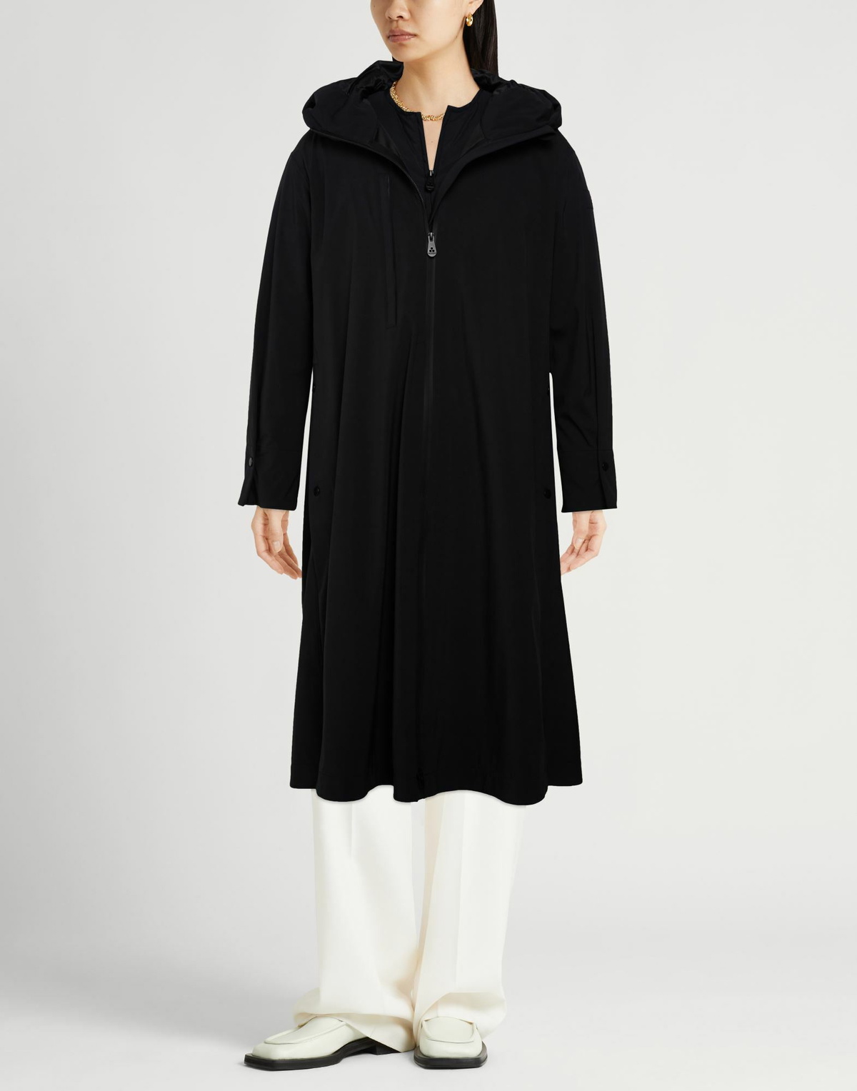 Peuterey Womens Overcoat & Trench Coat in Black