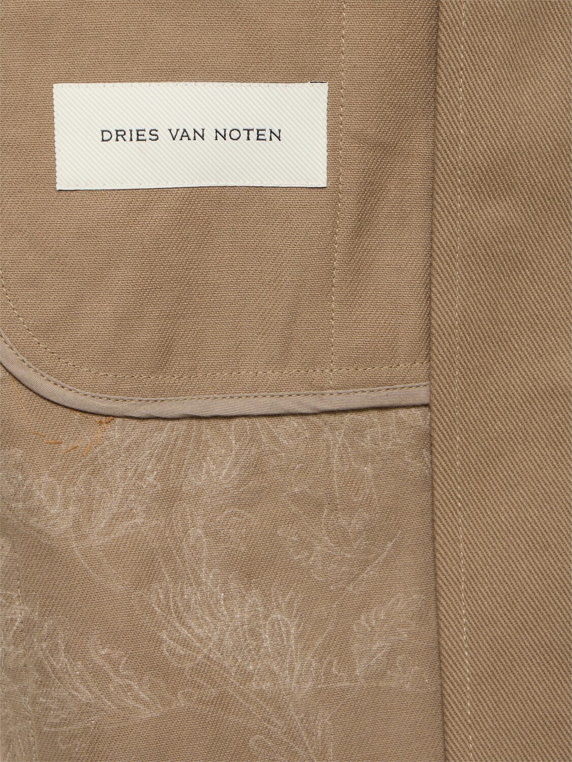 DRIES VAN NOTEN Veper Loose Fit Zipped Jacket Dries Van Noten