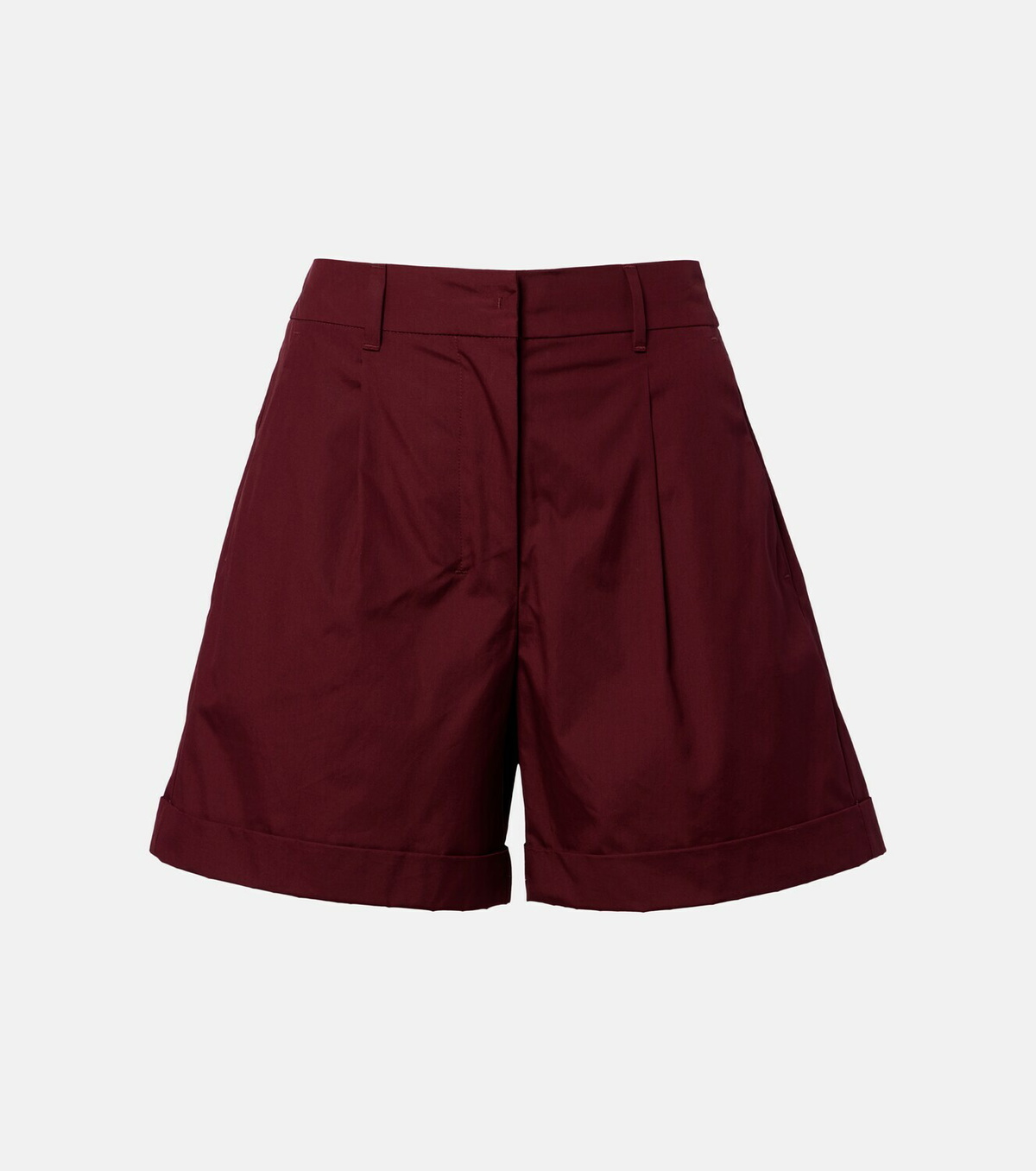 'S Max Mara Cotton poplin shorts