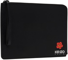 Kenzo Black Kenzo Paris Boke Flower Pouch