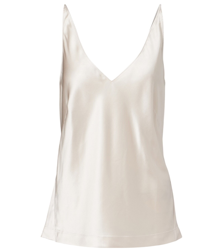Photo: Dorothee Schumacher Sense Of Shine silk-blend satin top