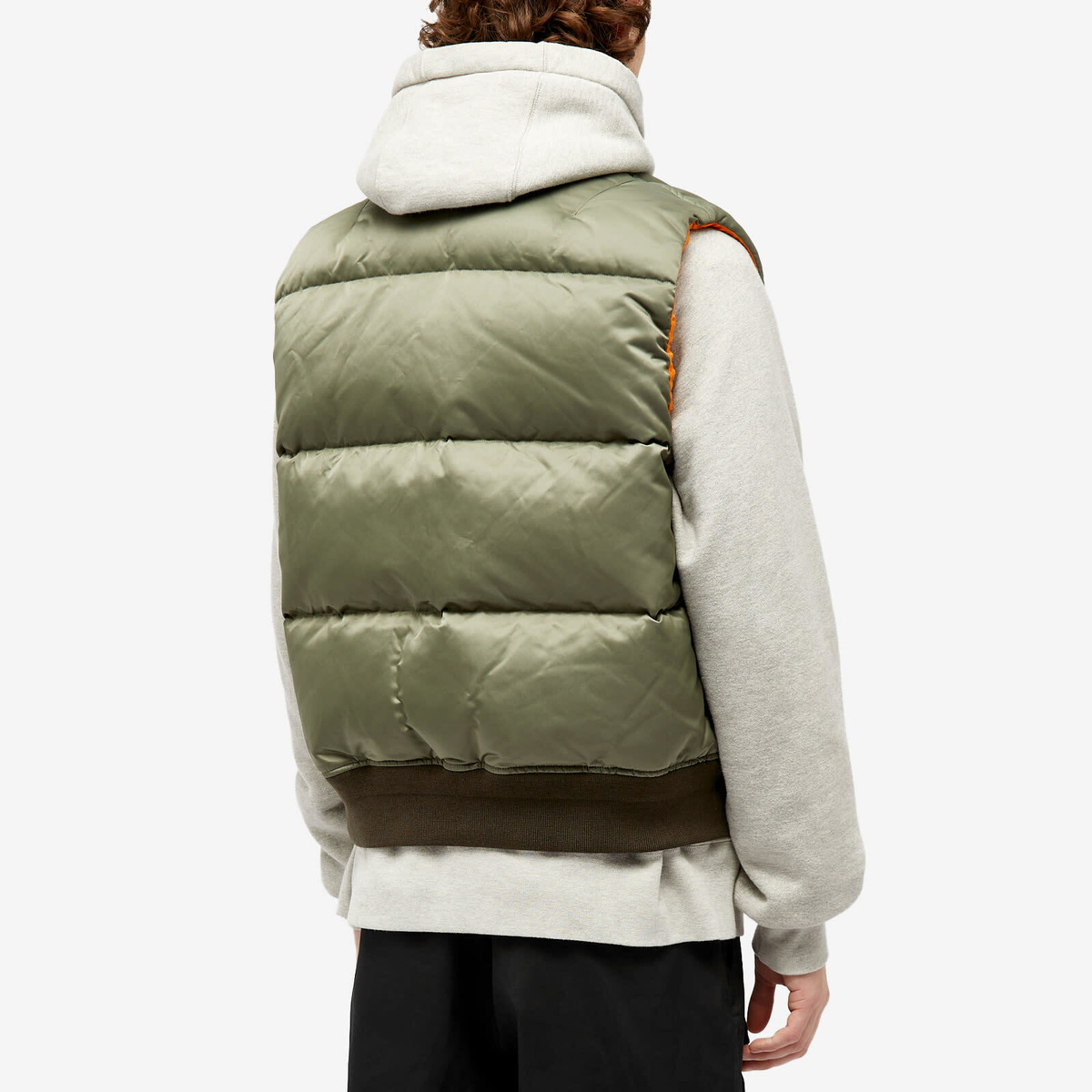 Eastlogue Men's MA-1 Down Vest in Olive