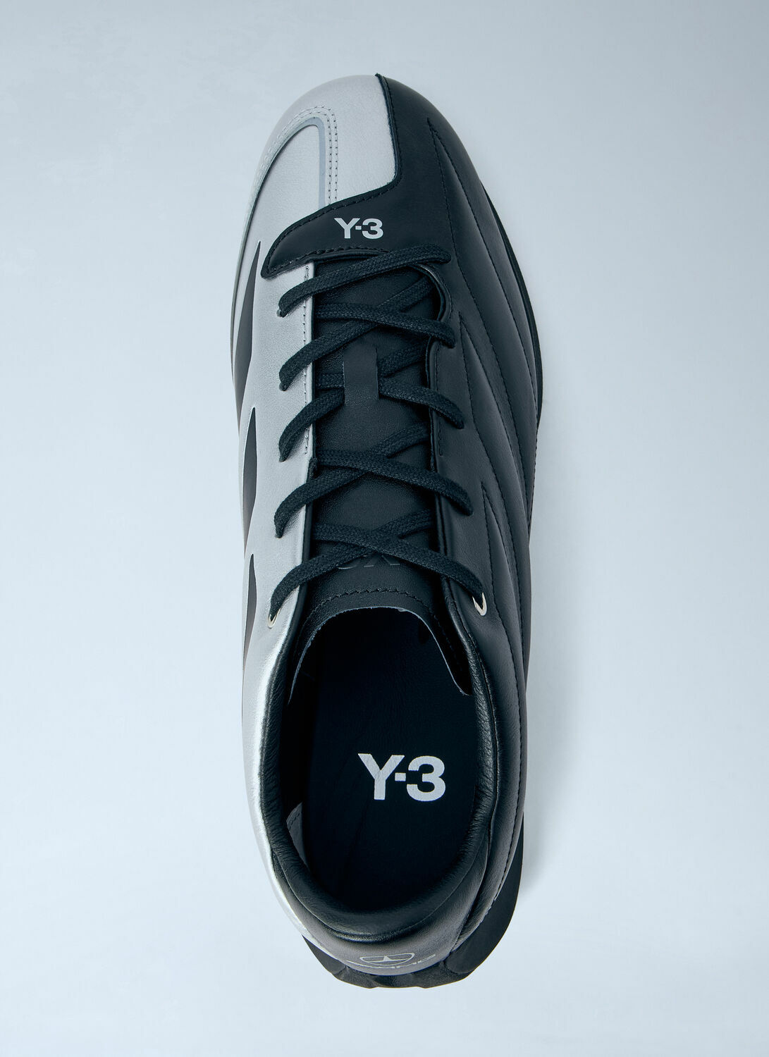 Y-3 Leather Low-Top Sneakers