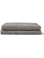 By Japan - SyuRo Set of Two Small Organic Cotton-Terry Bath Towels
