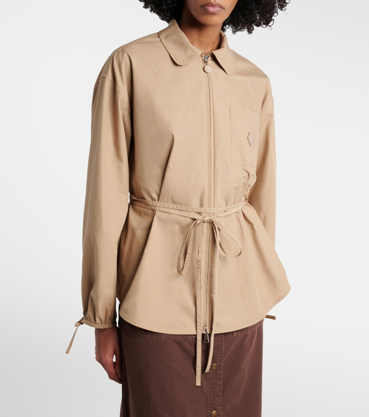 Moncler Cotton poplin shirt