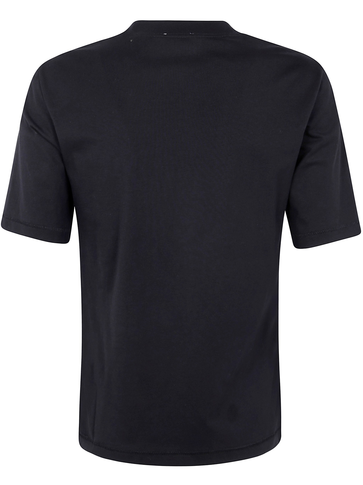 Filippa K Mock Neck Tee in Black