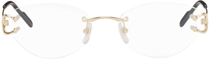 Cartier Gold Round Glasses Cartier