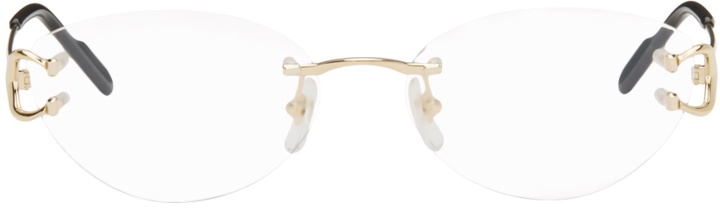 Photo: Cartier Gold Round Glasses