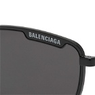 Balenciaga Eyewear BB0277S Sunglasses in Black/Grey