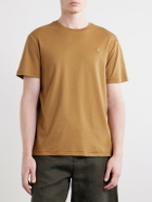 Polo Ralph Lauren - Logo-Embroidered Cotton-Jersey T-Shirt - Brown