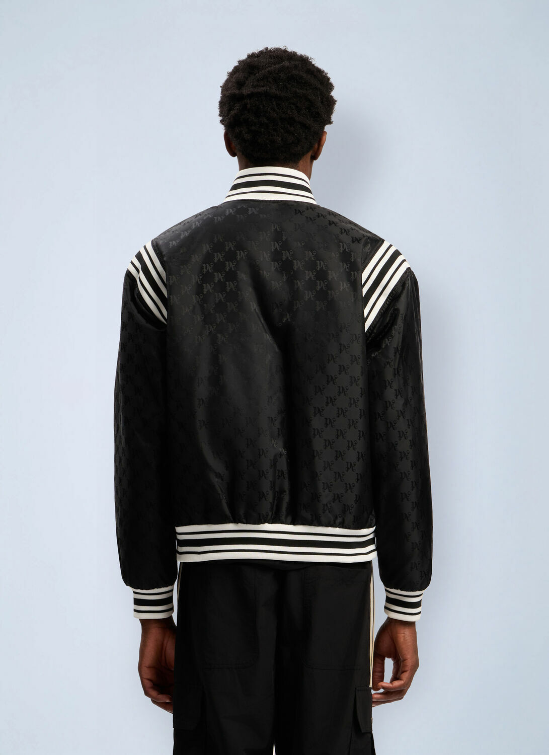 Palm Angels Monogram Jacquard Bomber Jacket