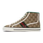 Gucci Beige Gucci Tennis 1977 High-Top Sneakers