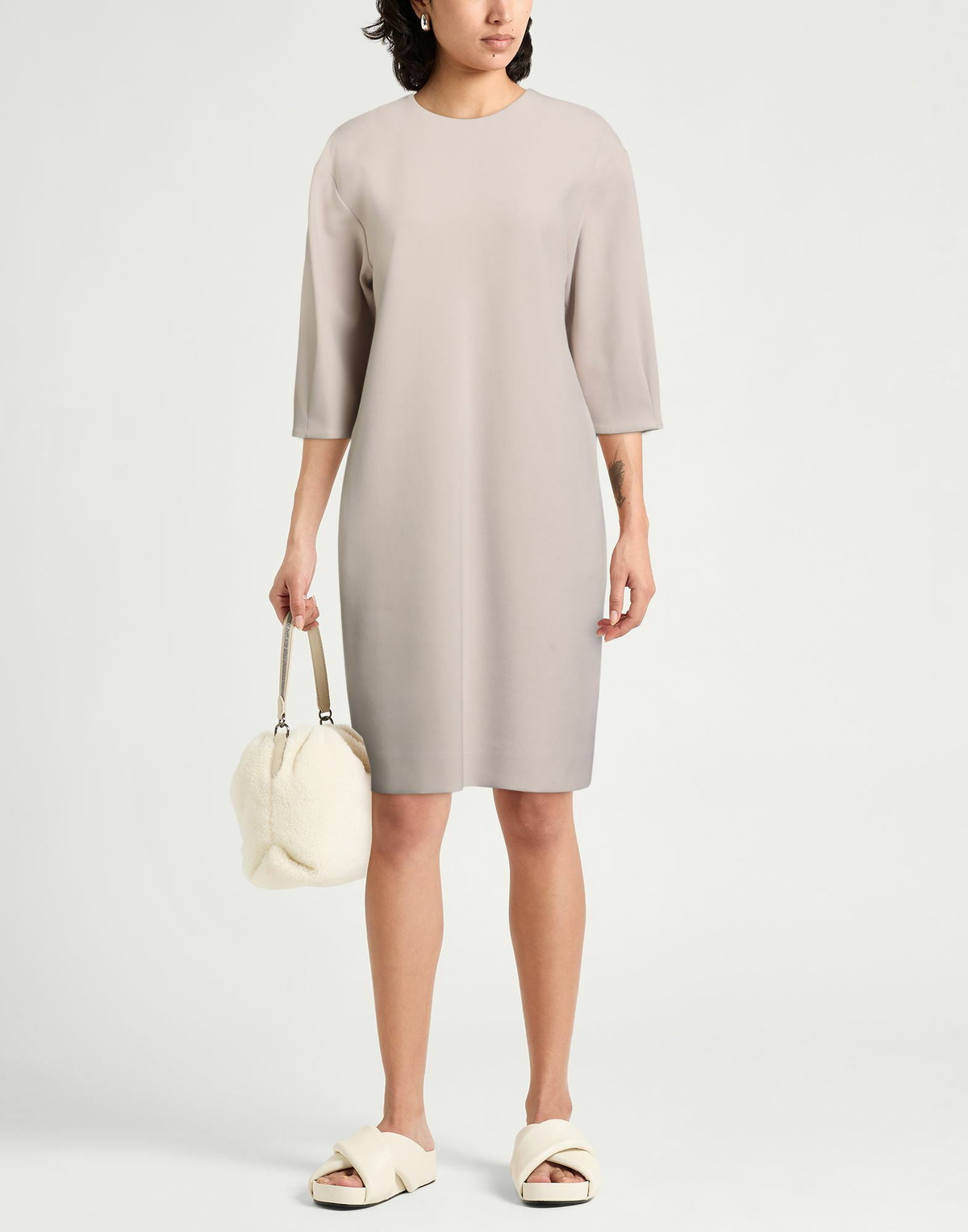 Peserico Womens Mini dress in Beige