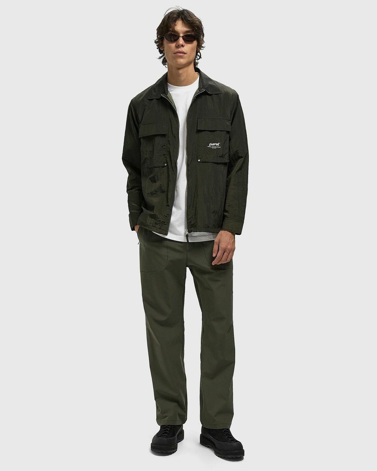 Parel studios Legan Pants Green Mens Casual Pant