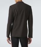 Gucci Pinstripe wool and mohair blazer