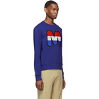 Moncler Blue Logo Sweatshirt