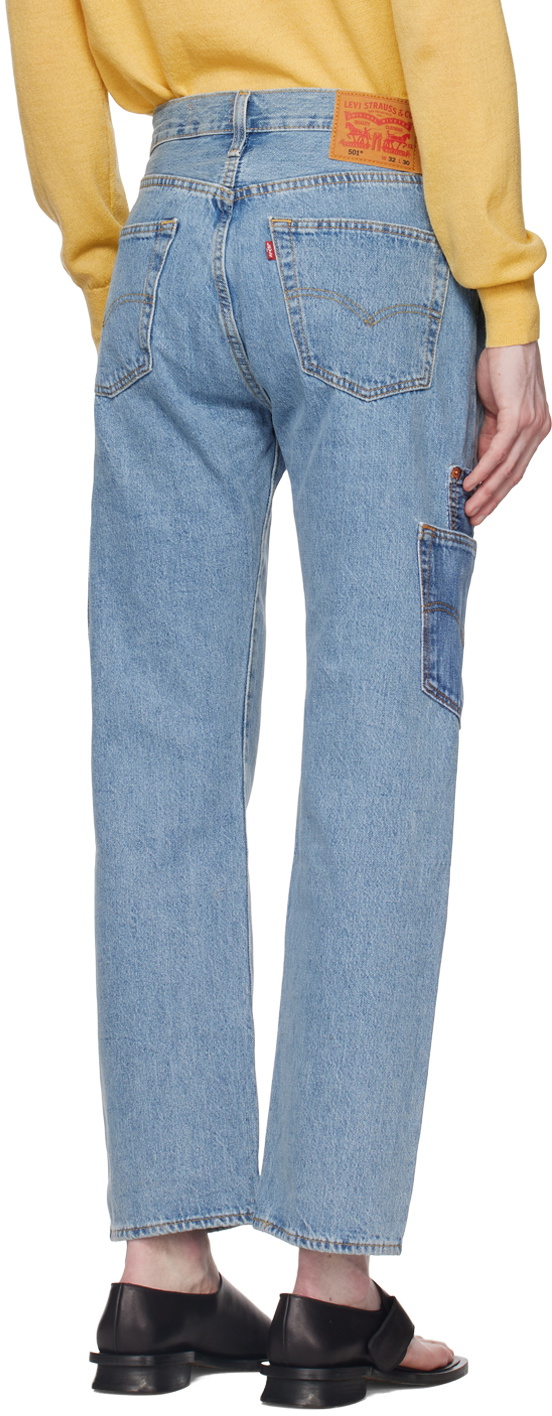 Maryam Nassir Zadeh Blue Thistle Jeans