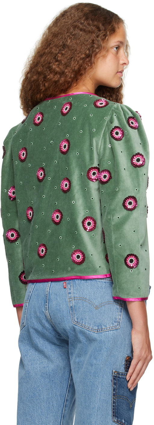 Caro Editions Green Blanca Jacket